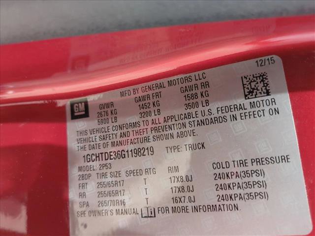 Used 2016 Chevrolet Colorado Z71 image 15