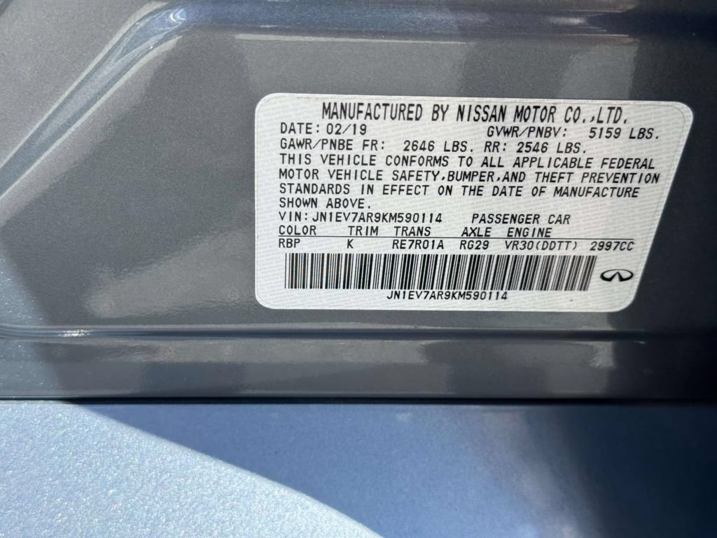 Used 2019 INFINITI Q50 Luxe w/ Essential Package (3.0T Luxe) AWD/4WD image 20