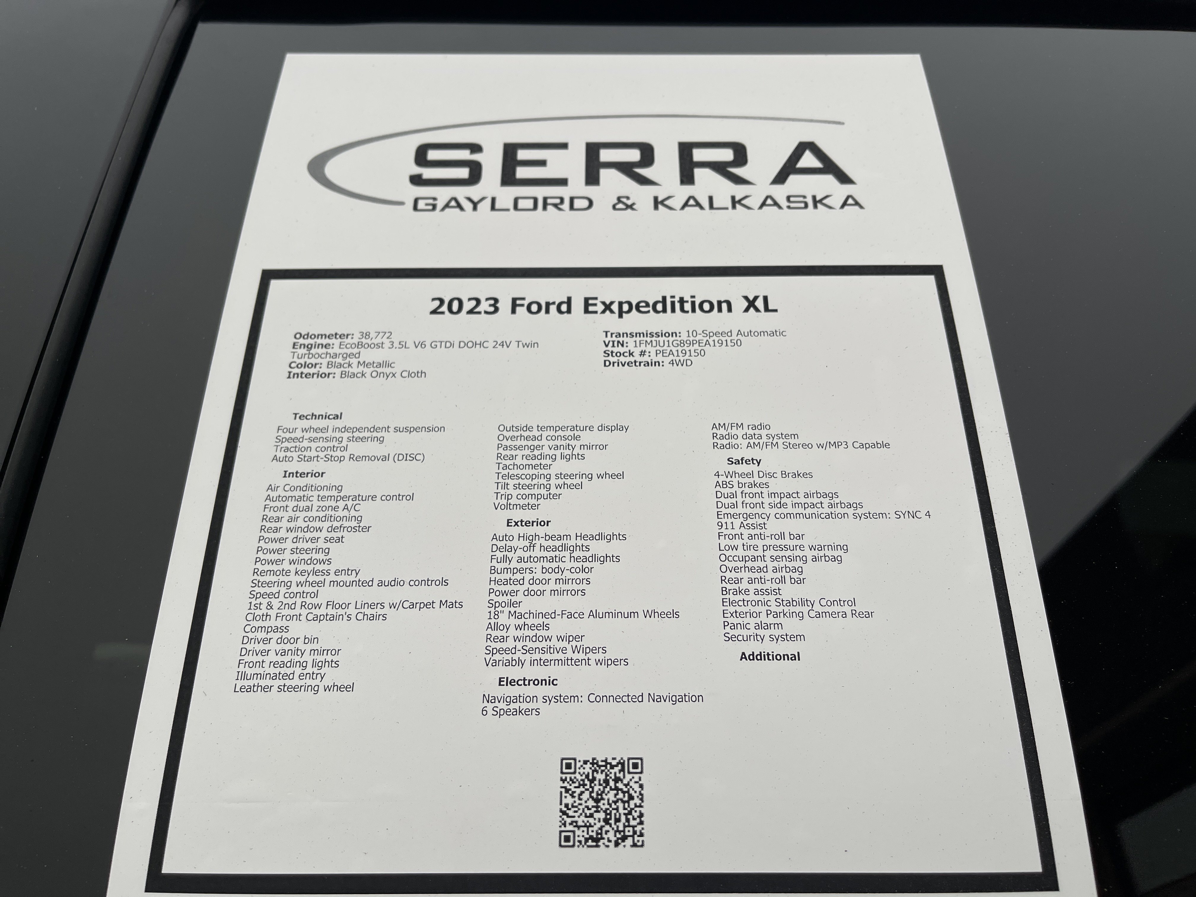 Used 2023 Ford Expedition XL AWD/4WD image 28