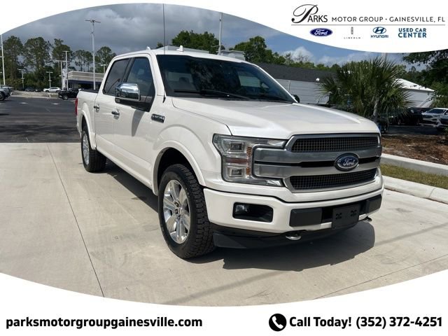 Certified 2018 Ford F150 Platinum w/ Equipment Group 701A Luxury AWD/4WD image 1