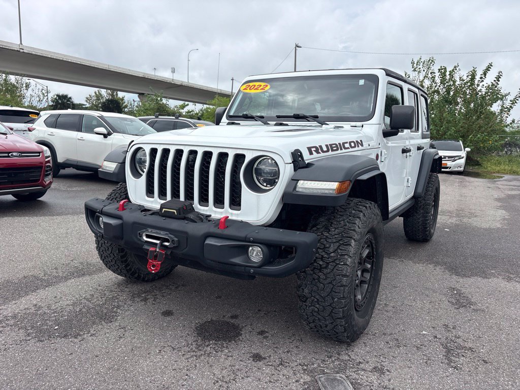 Used 2022 Jeep Wrangler Unlimited Rubicon w/ Xtreme Recon 35" Tire Package AWD/4WD image 8