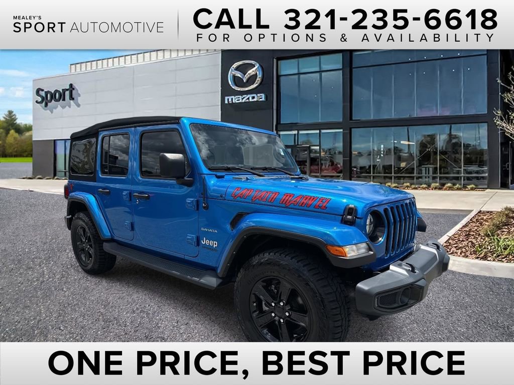 Used 2022 Jeep Wrangler Unlimited Sahara