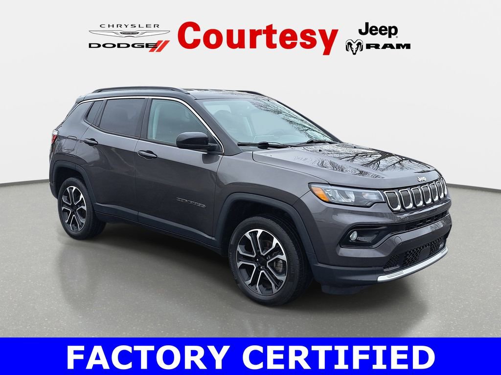 Certified 2022 Jeep Compass Limited