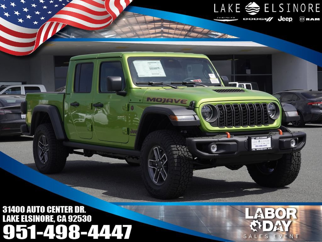 New 2026 Jeep Gladiator Mojave w/ Steel Bumper Group AWD/4WD 360° Tour