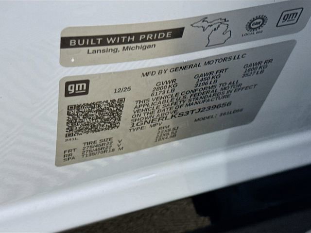 New 2026 Chevrolet Traverse RS image 36