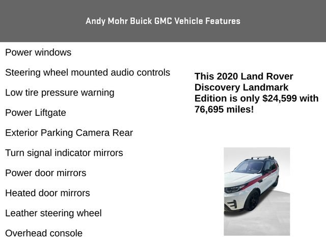 Used 2020 Land Rover Discovery Landmark AWD/4WD image 8