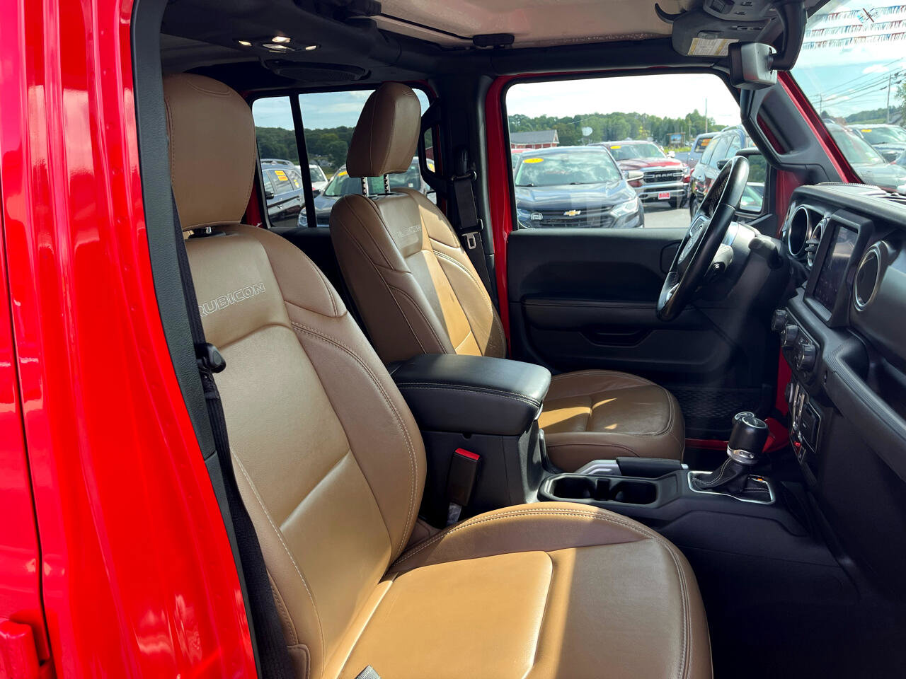 Used 2021 Jeep Gladiator Rubicon w/ Uconnect 4C Nav & Sound Group image 29