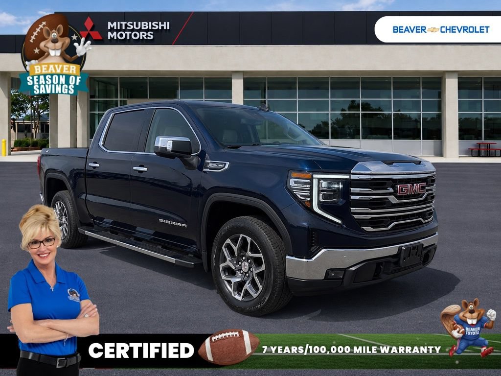 Used 2023 GMC Sierra 1500 SLT w/ SLT Premium Package AWD/4WD image 1