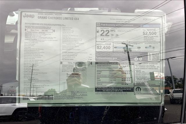 New 2025 Jeep Grand Cherokee Limited image 18