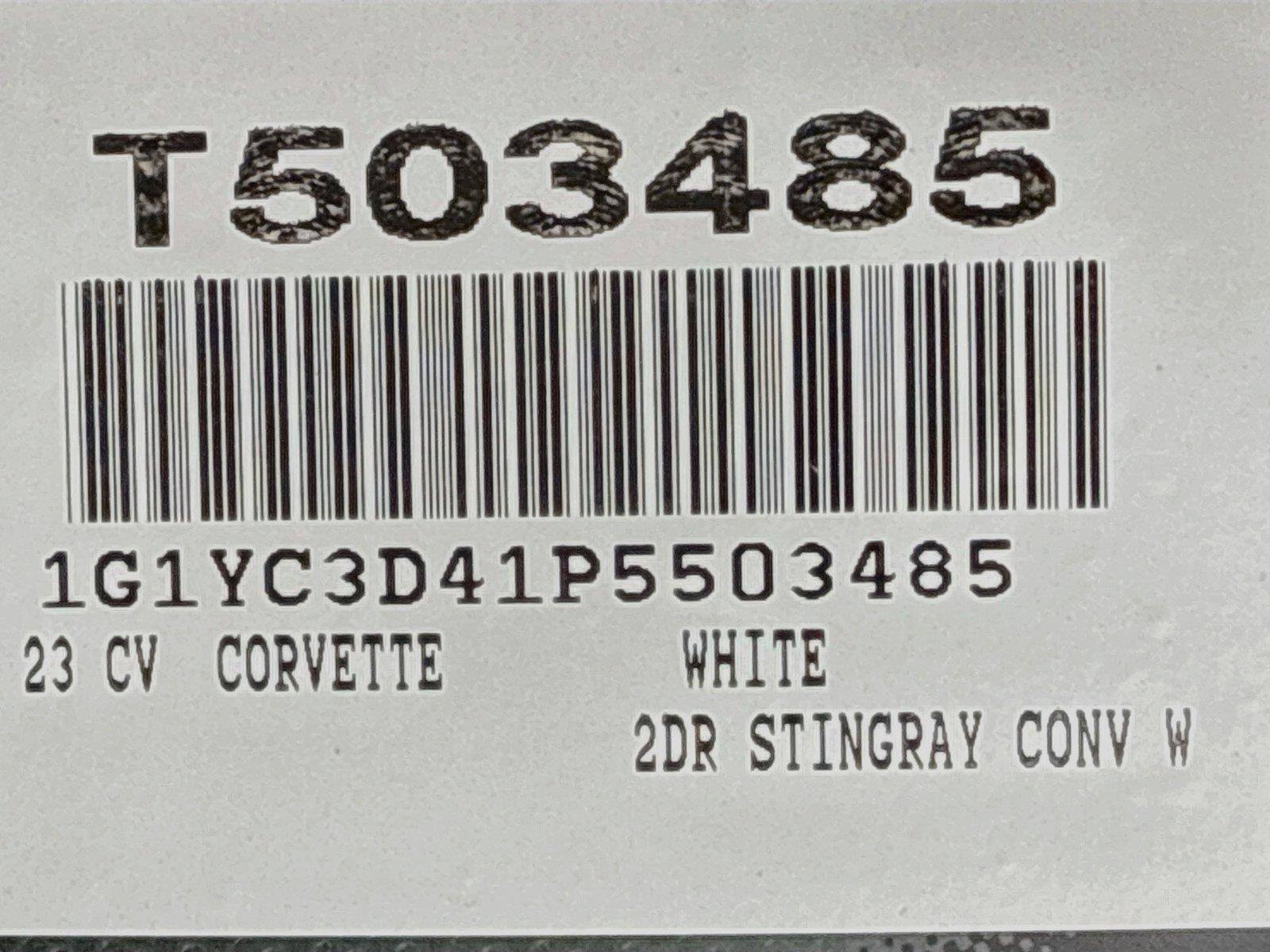 Used 2023 Chevrolet Corvette Stingray Premium Conv RWD image 34