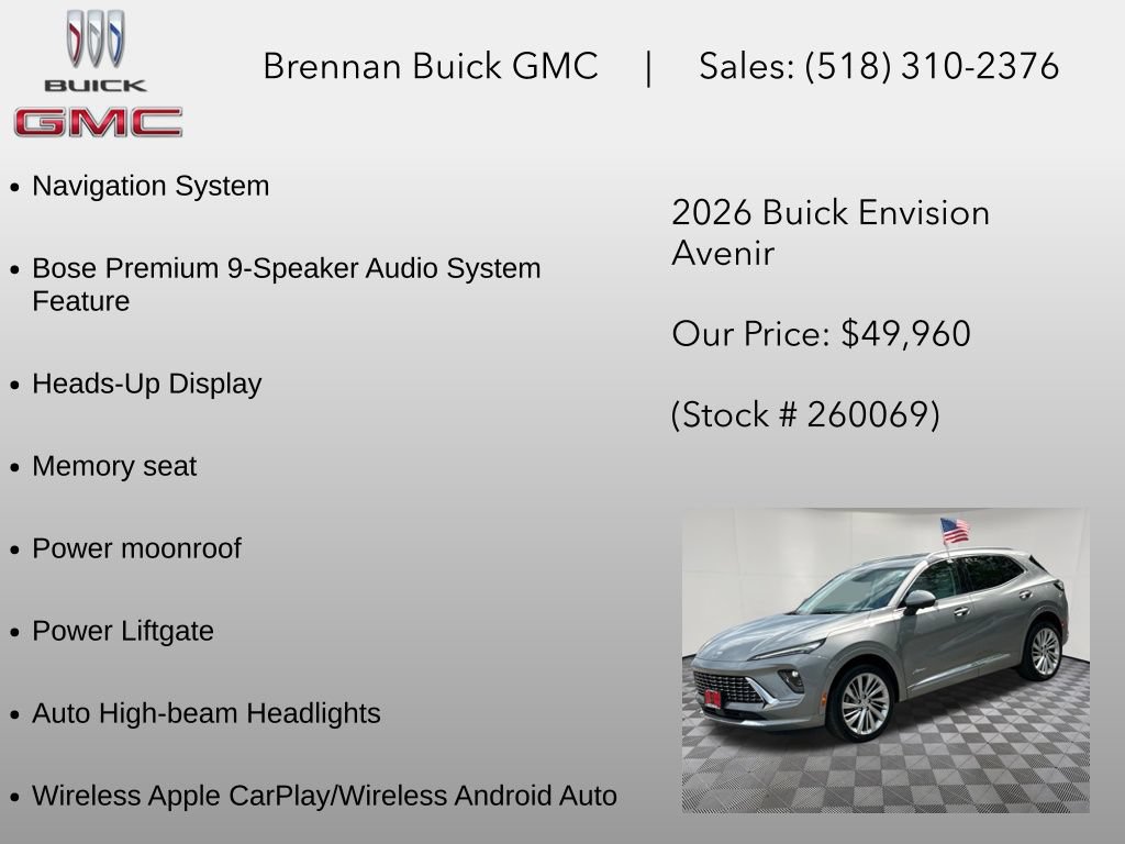 New 2026 Buick Envision Avenir AWD/4WD image 6