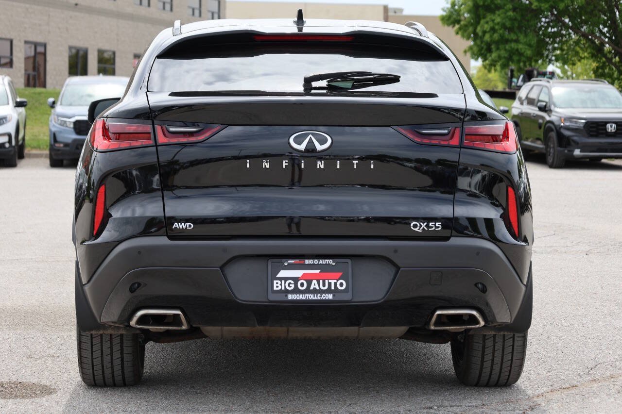 Used 2023 INFINITI QX55 Luxe w/ Cargo Package AWD/4WD image 10