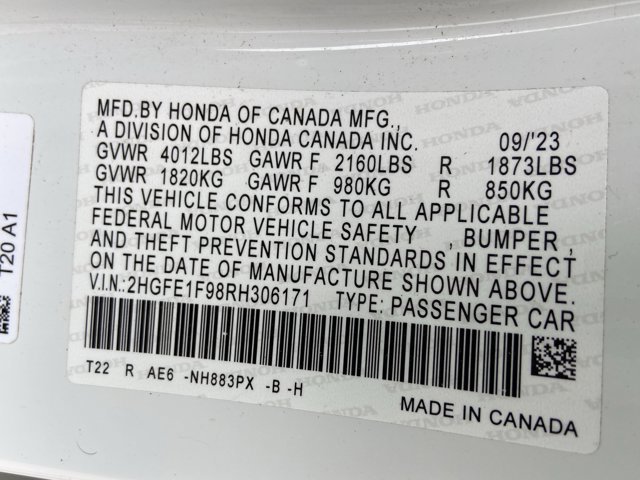 Used 2024 Honda Civic Touring image 34