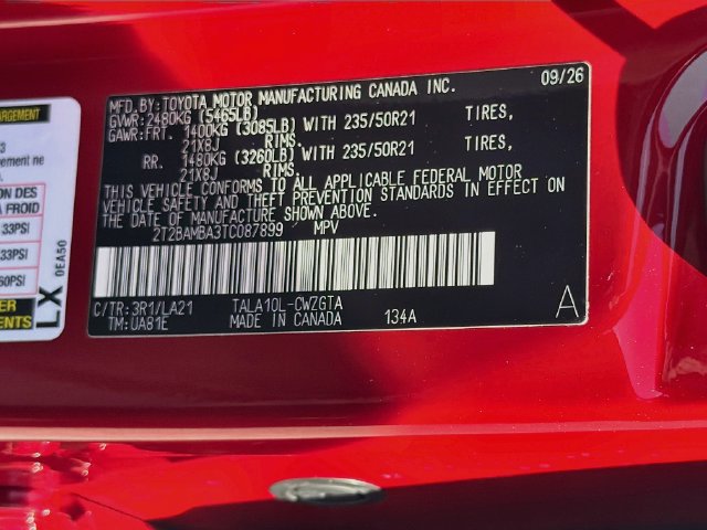 New 2026 Lexus RX 350 FWD w/ Convenience Package image 44