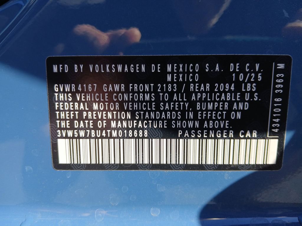 New 2026 Volkswagen Jetta S image 28