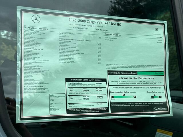 New 2026 Mercedes-Benz Sprinter 2500 image 26