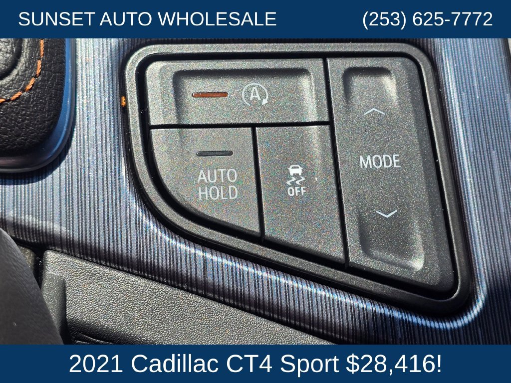 Used 2021 Cadillac CT4 Sport w/ Technology Package AWD/4WD image 36