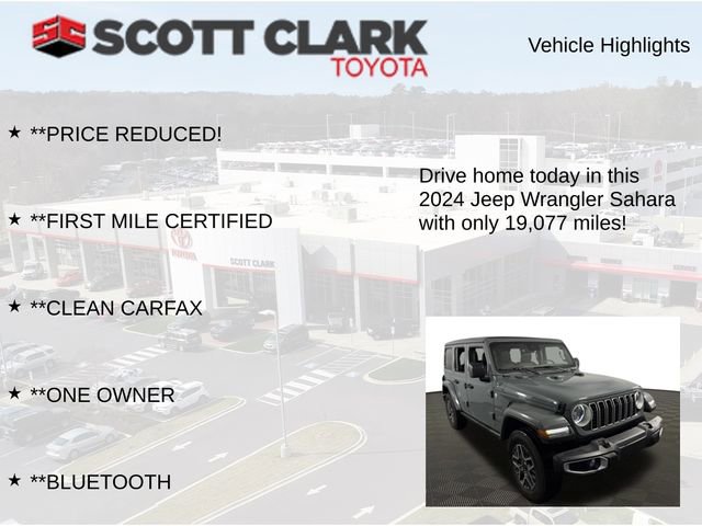 Used 2024 Jeep Wrangler Sahara w/ Technology Group image 8