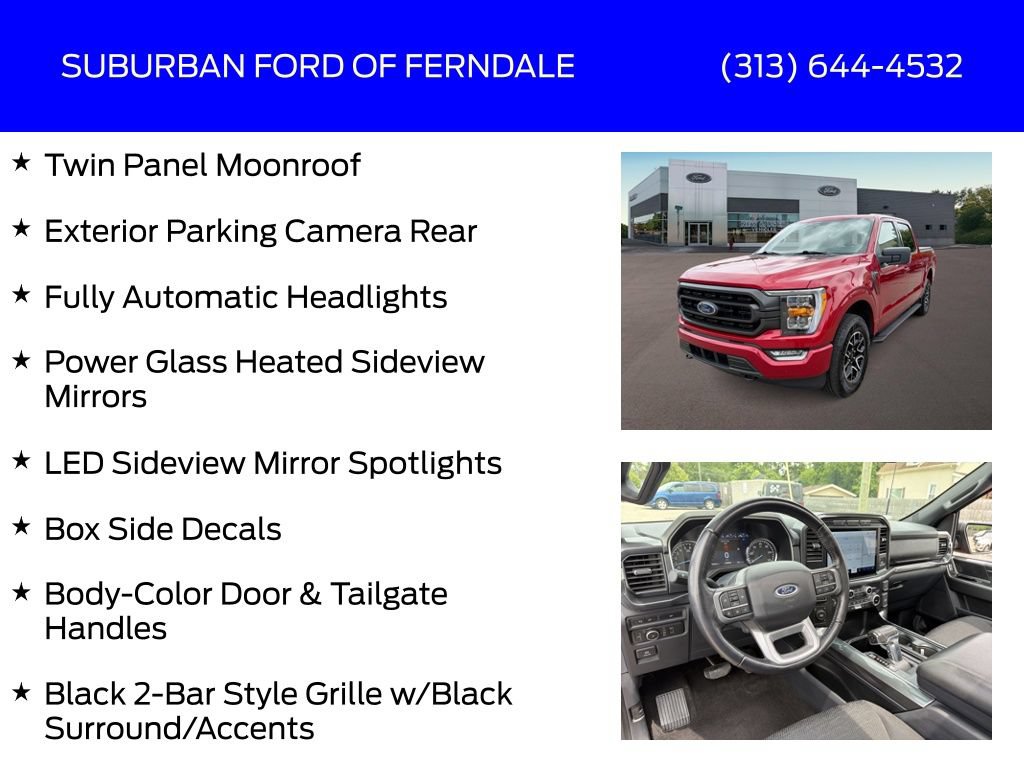 Used 2022 Ford F150 XLT w/ Equipment Group 302A High AWD/4WD image 21