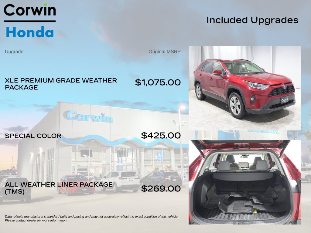 Used 2021 Toyota RAV4 XLE Premium AWD/4WD image 4