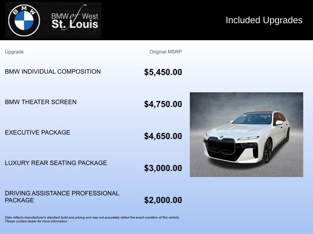 Used 2025 BMW 760i xDrive w/ Executive Package image 18