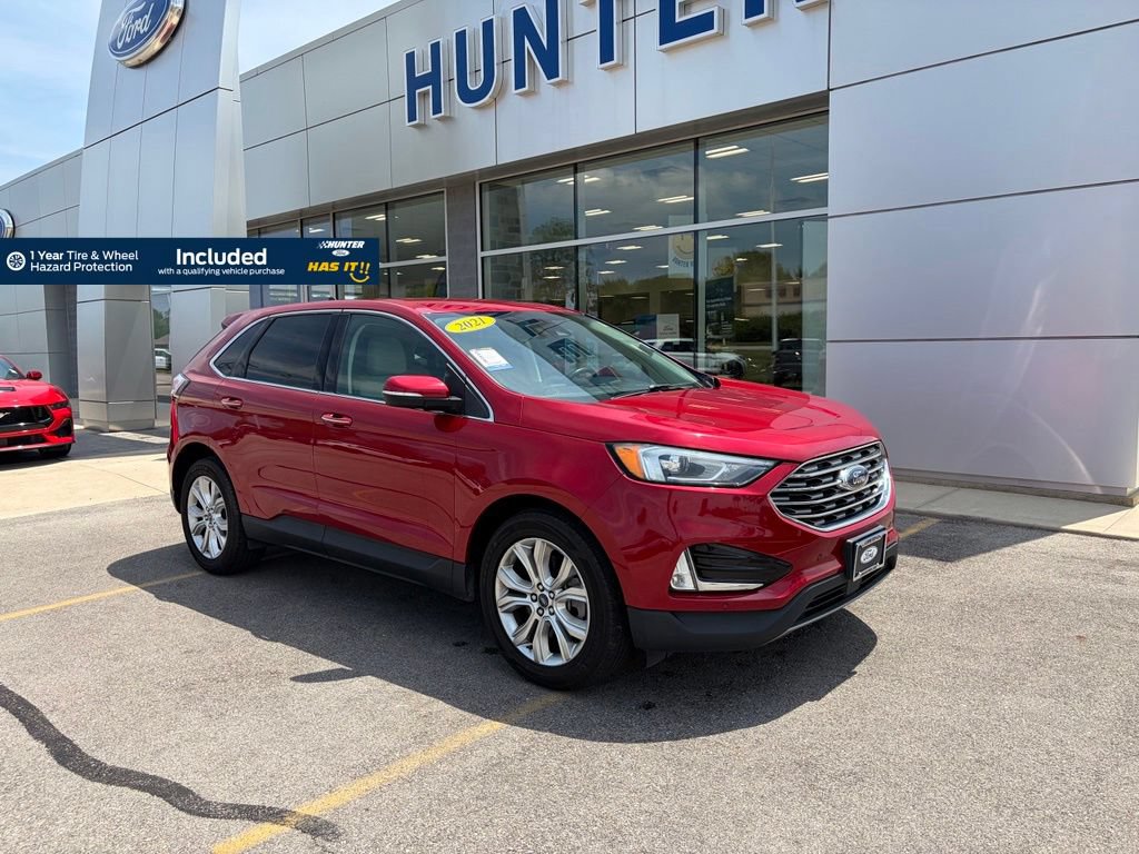 Used 2021 Ford Edge Titanium AWD/4WD image 13