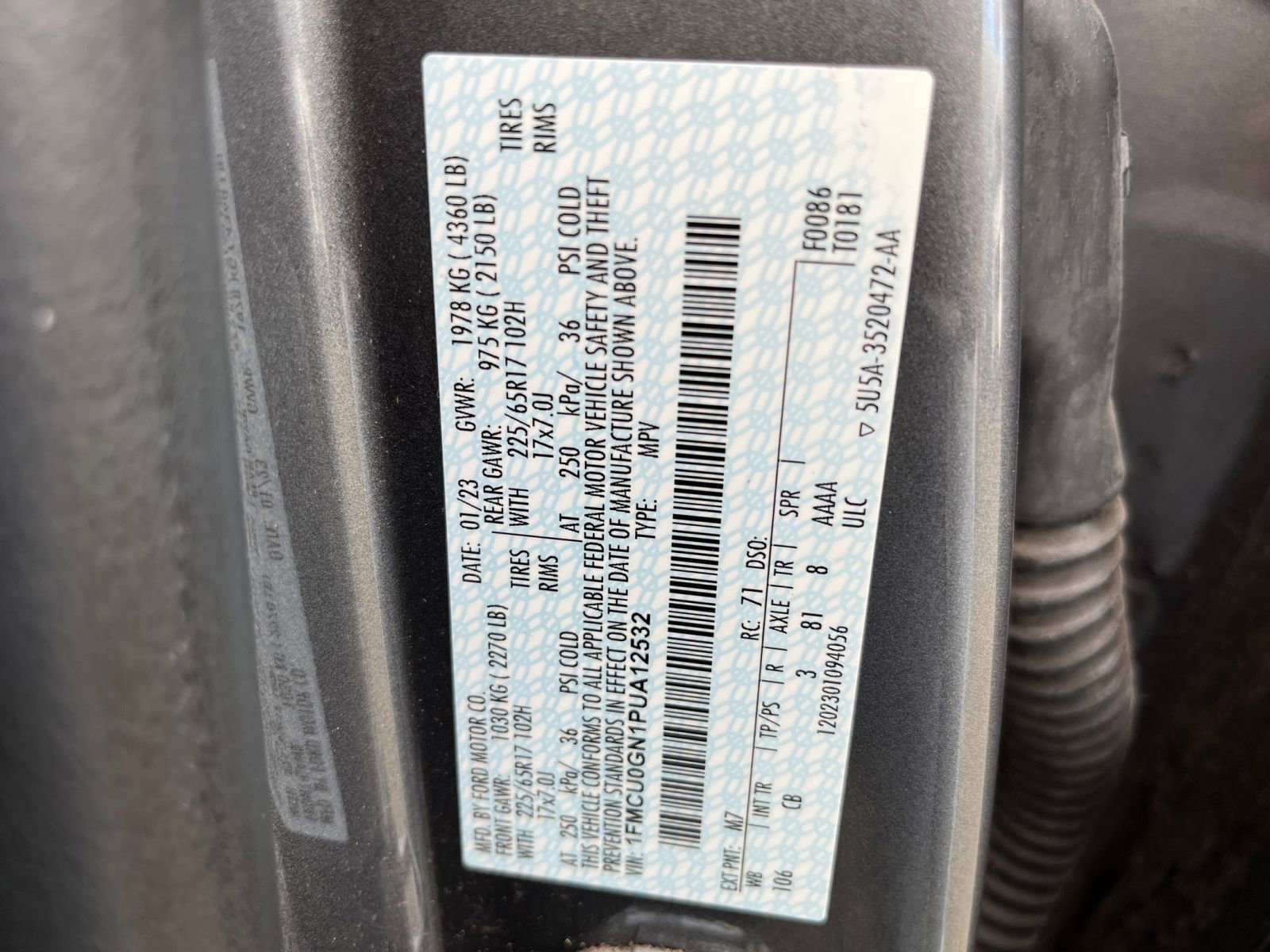 Used 2023 Ford Escape Active image 29