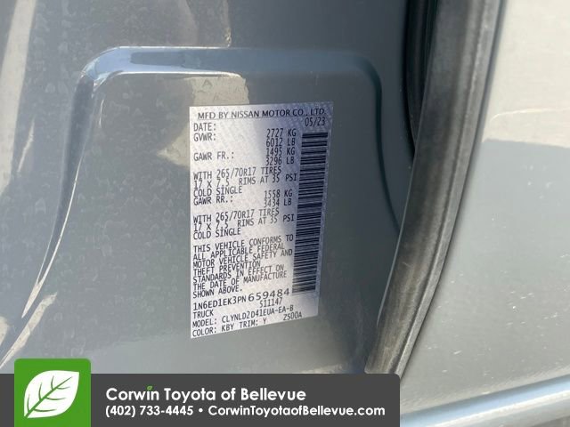 Used 2023 Nissan Frontier PRO-4X w/ Pro-4X Premium Package image 24