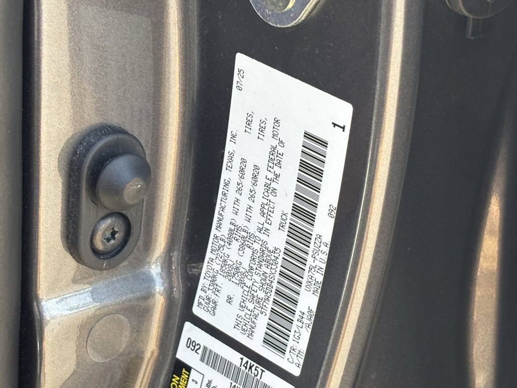 Certified 2025 Toyota Tundra 1794 Edition AWD/4WD image 37