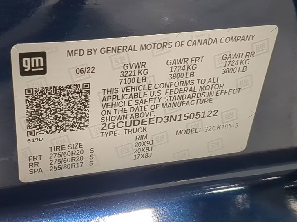 Used 2022 Chevrolet Silverado 1500 RST w/ RST All Star Premium Package AWD/4WD image 42