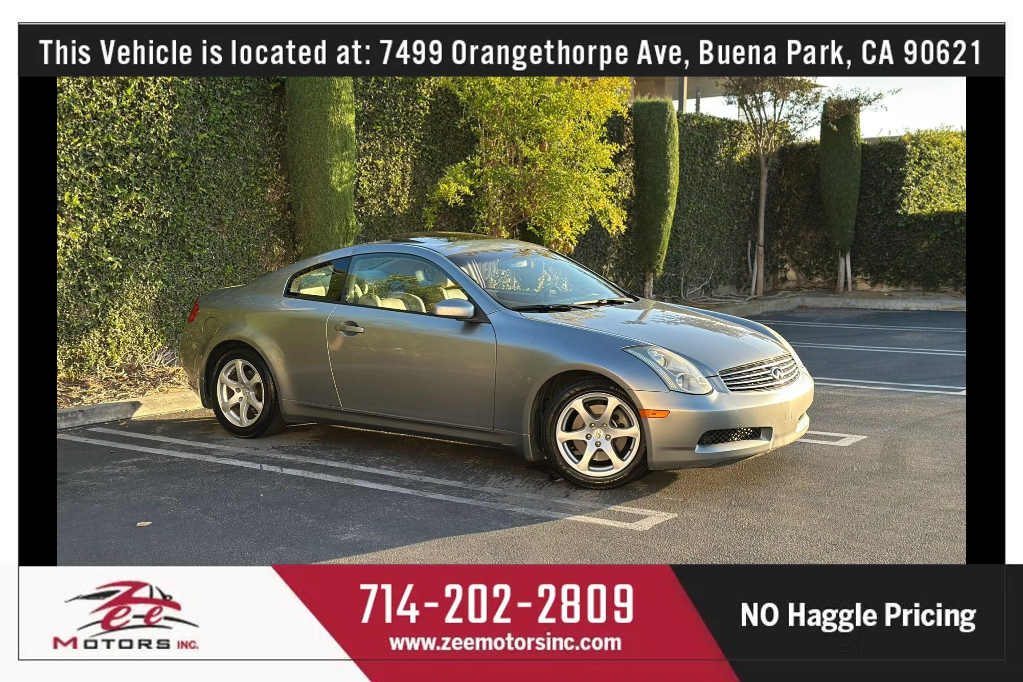 Used 2006 INFINITI G35 Coupe RWD image 2