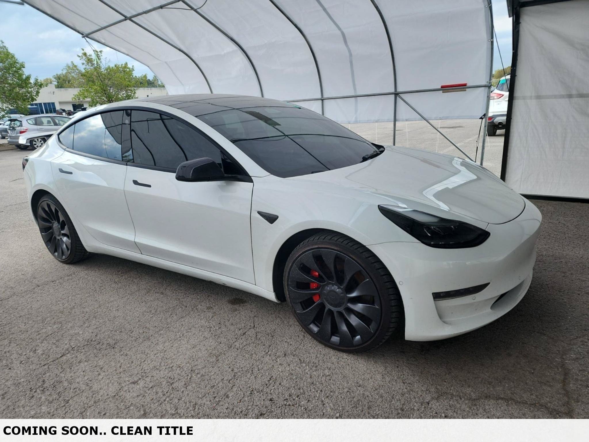 Used 2022 Tesla Model 3 Performance AWD/4WD image 1