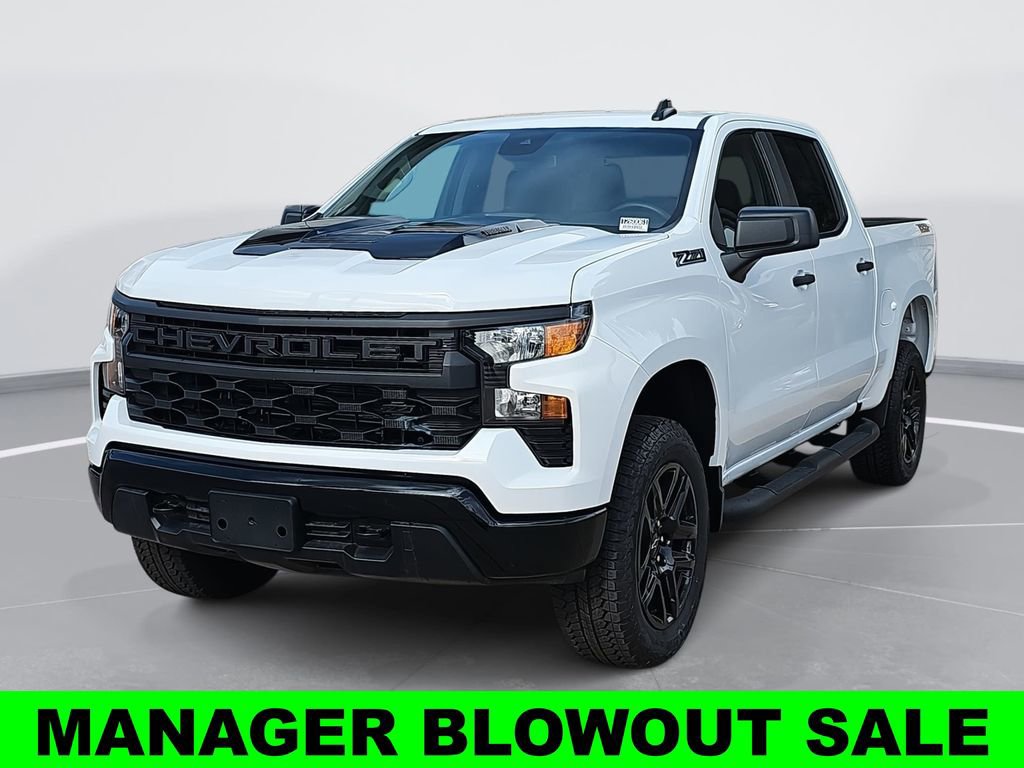 New 2026 Chevrolet Silverado 1500 Custom Trail Boss w/ Turbomax Blackout Package AWD/4WD image 7