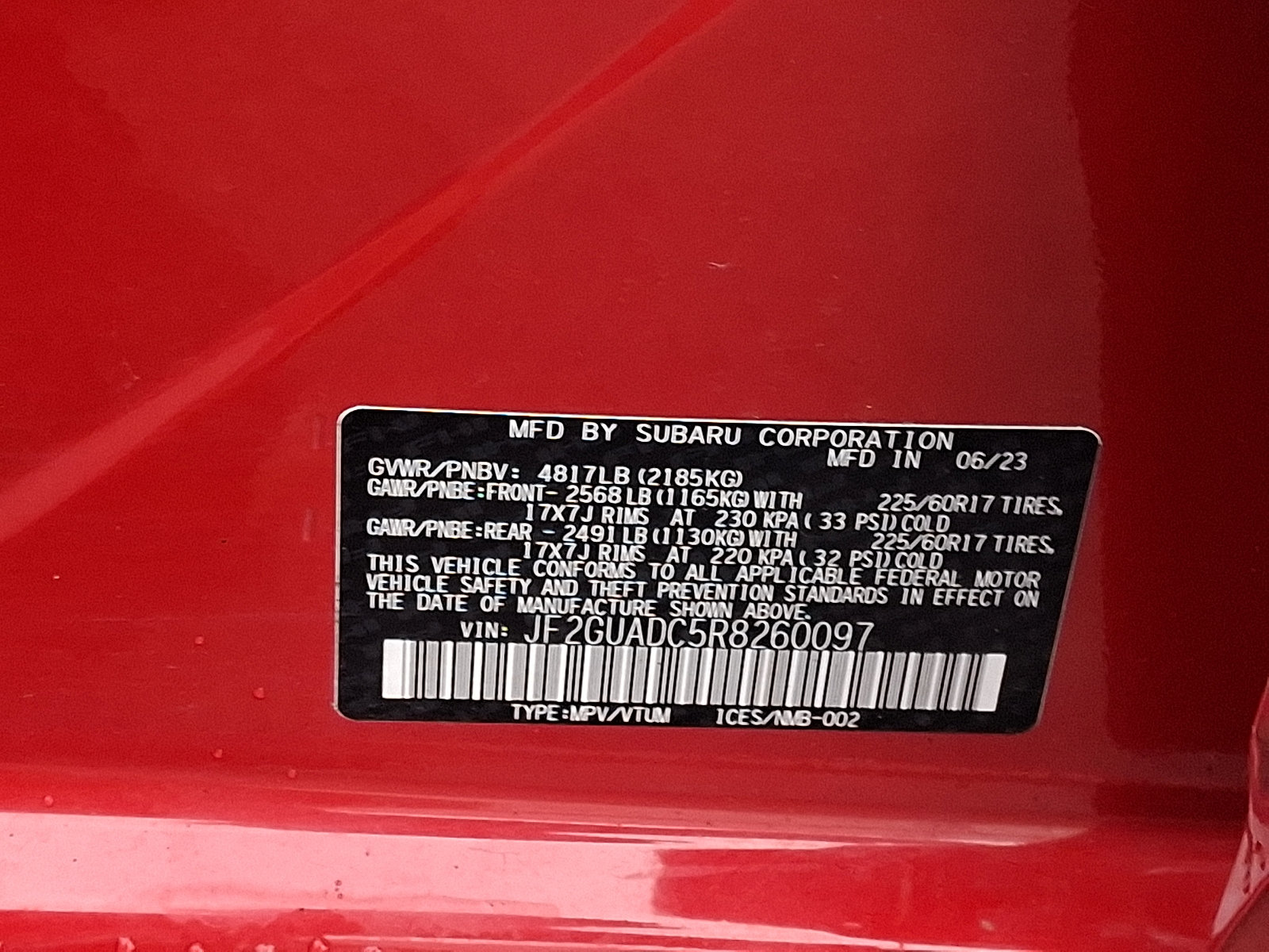 Certified 2024 Subaru Crosstrek 2.0i Premium AWD/4WD image 28
