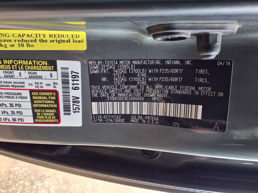 Used 2014 Toyota Sienna LE FWD image 13