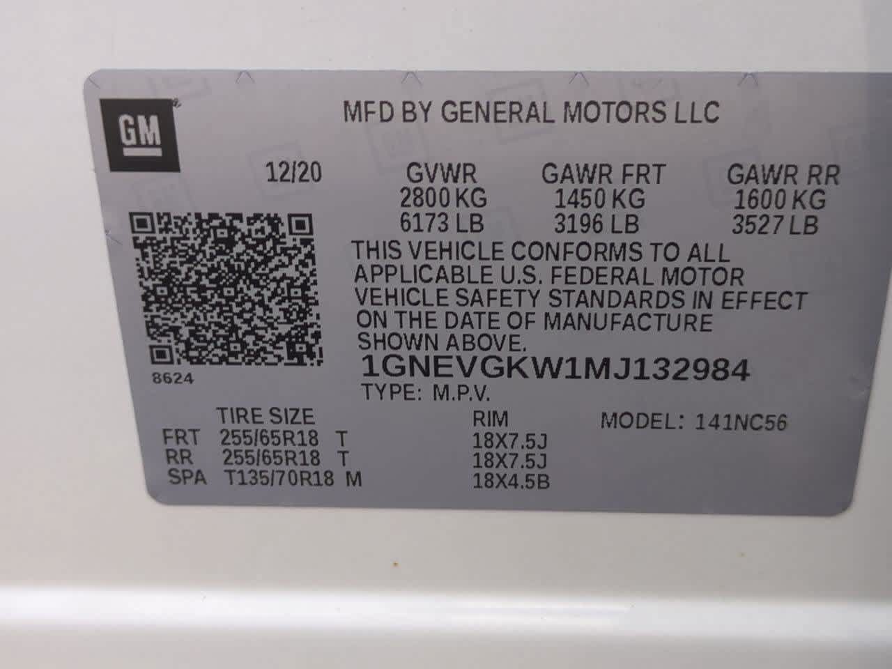 Used 2021 Chevrolet Traverse LT AWD/4WD image 34