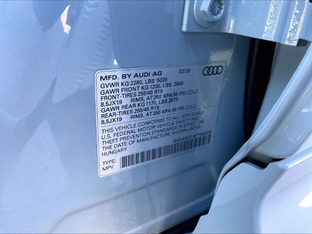 Used 2026 Audi Q3 quattro 2.0T AWD/4WD image 35
