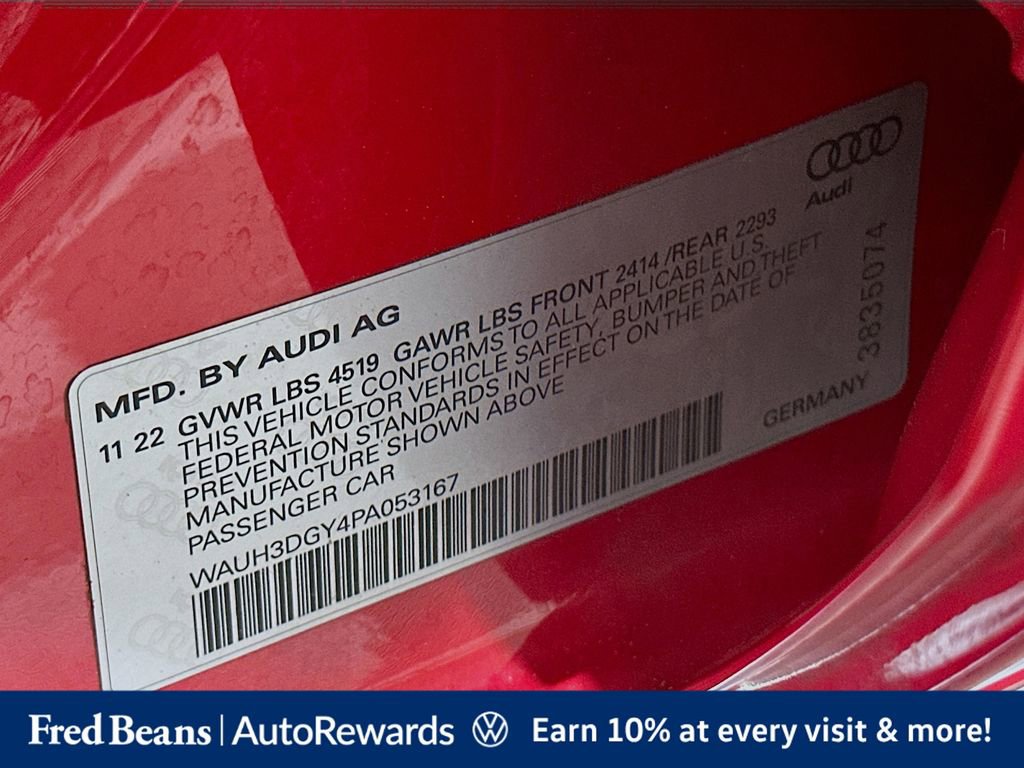 Used 2023 Audi S3 Premium Plus w/ Premium Plus Package AWD/4WD image 34