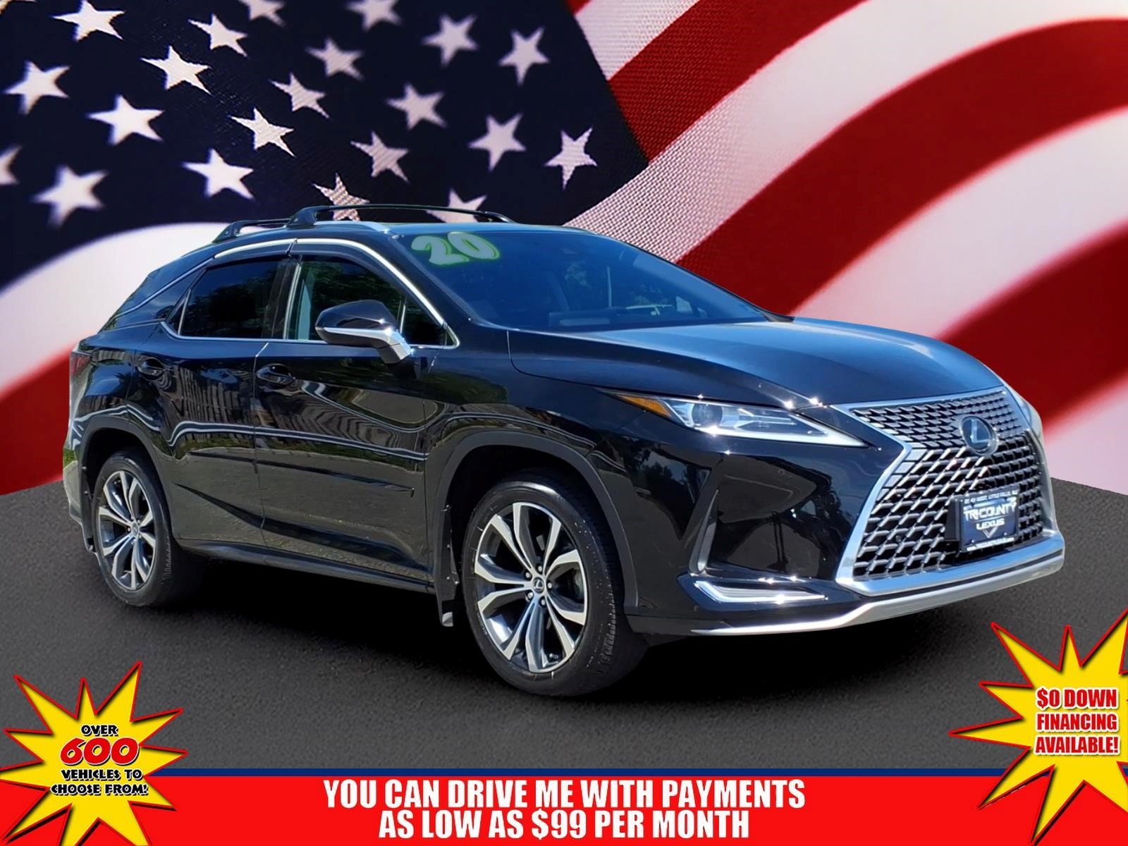 Certified 2020 Lexus RX 350 AWD w/ Premium Package image 1