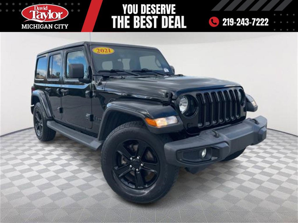 Used 2021 Jeep Wrangler Unlimited Sahara