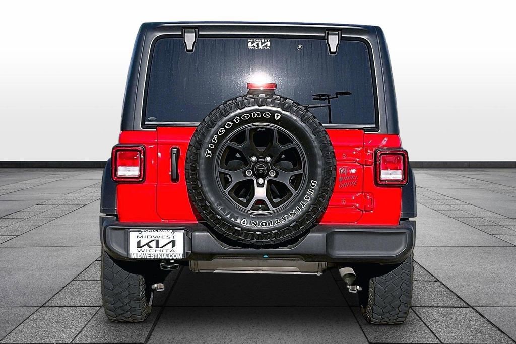 Used 2021 Jeep Wrangler Unlimited Sport image 4