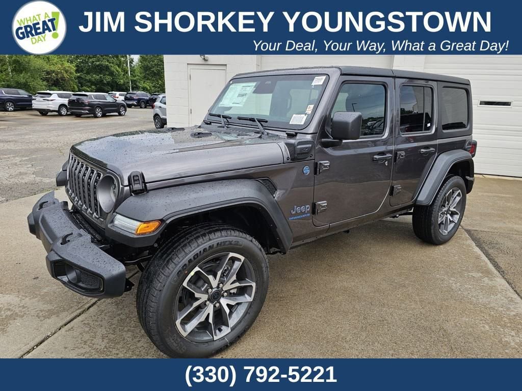 New 2025 Jeep Wrangler Unlimited Sport S 4xe w/ Dual Top Group AWD/4WD image 1