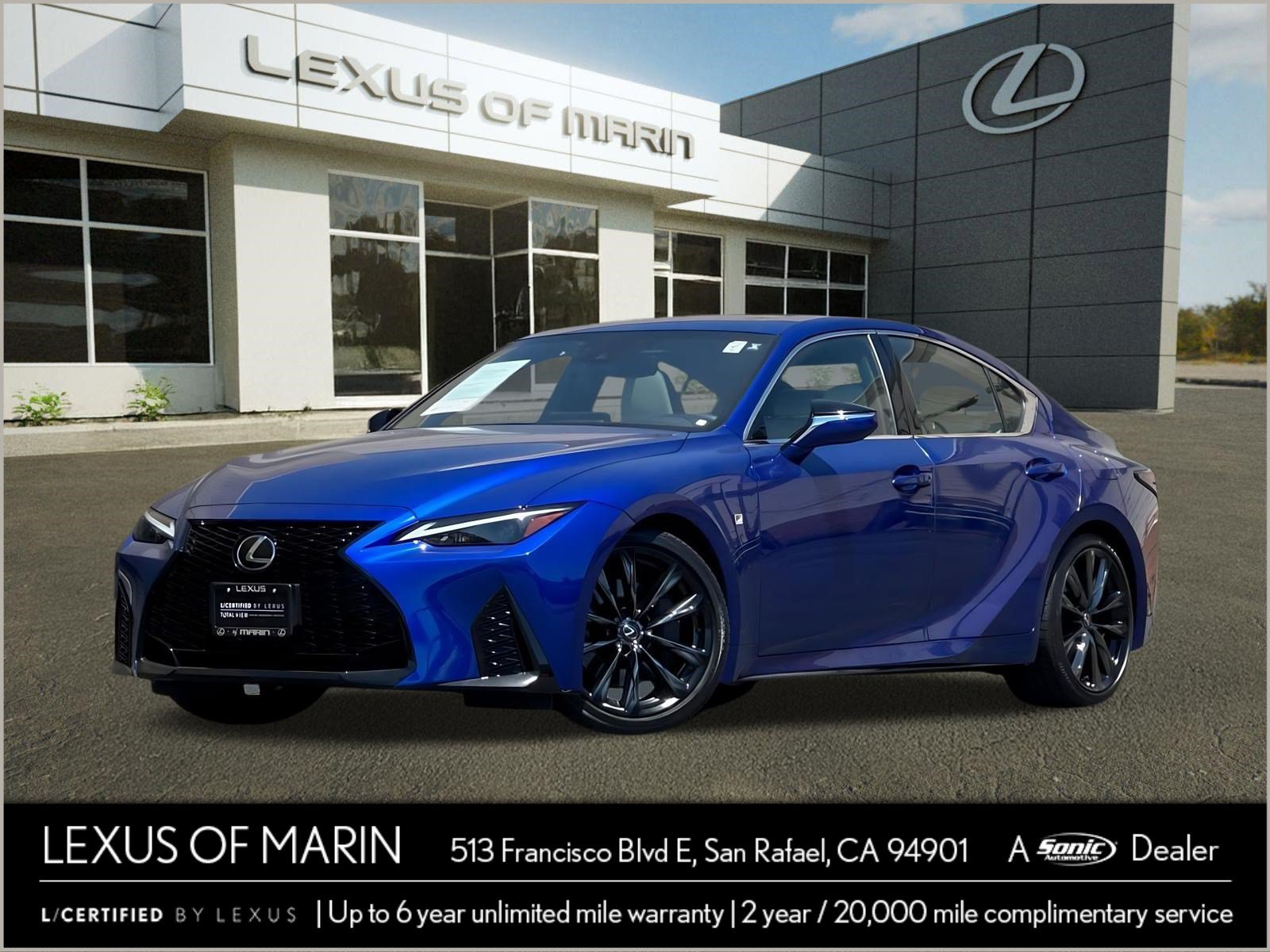 Certified 2023 Lexus IS 350 F Sport w/ Accessory Package RWD image 1