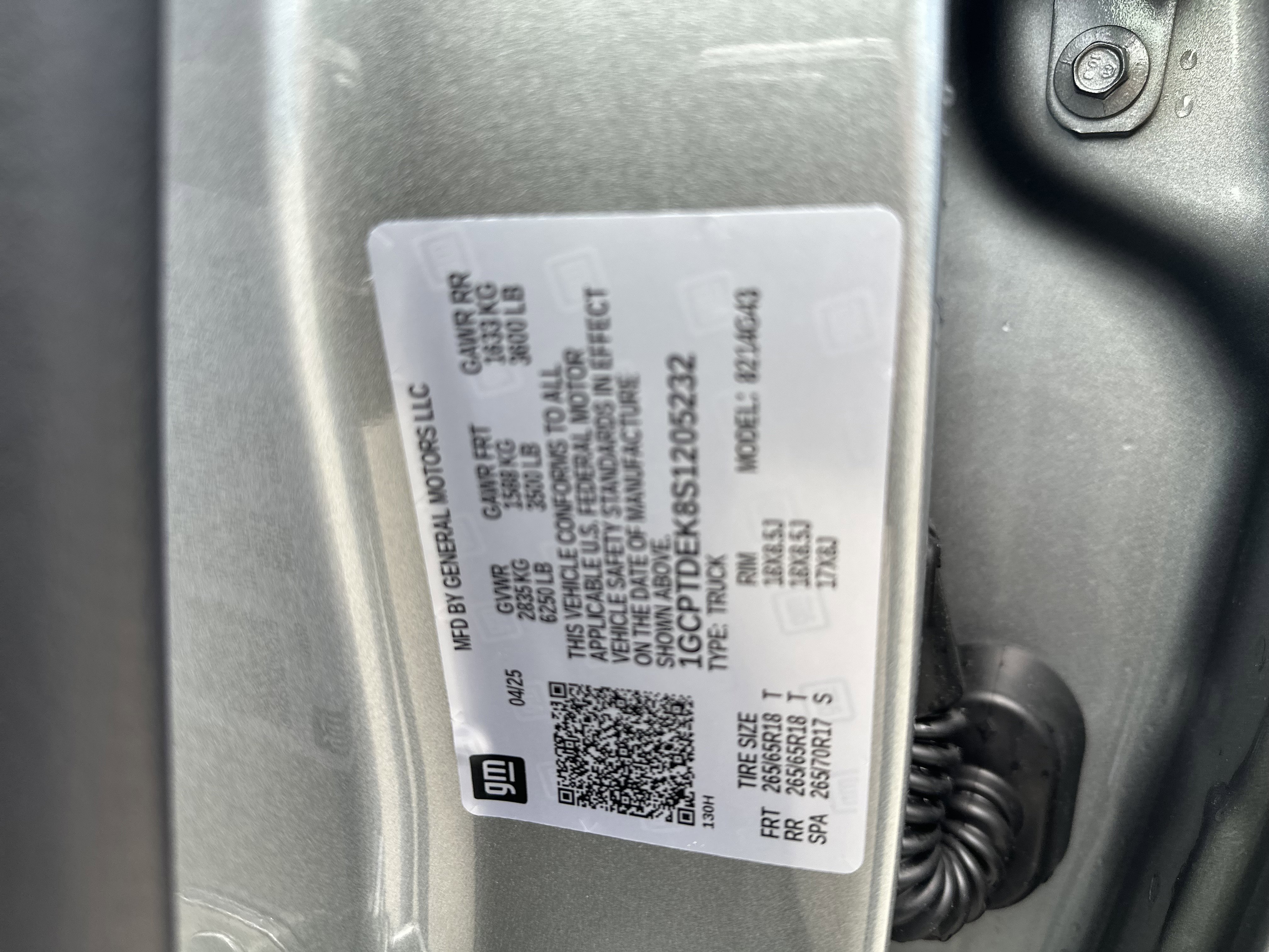 New 2025 Chevrolet Colorado Z71 image 18