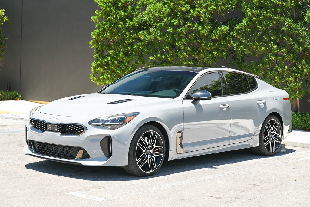 Used 2022 Kia Stinger GT1 w/ Red Interior Color Package RWD image 1
