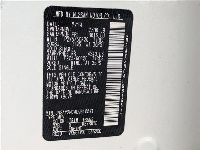 Used 2020 Nissan Armada SL w/ Premium Package AWD/4WD image 16