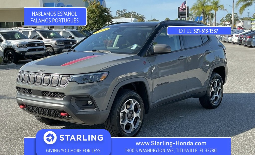 Used 2022 Jeep Compass Trailhawk w/ Trailhawk Elite Group