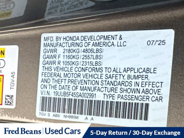 Used 2025 Acura TLX w/ Technology Package FWD image 39
