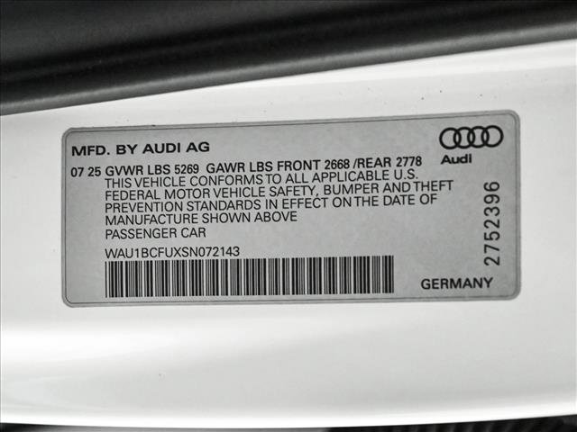 Certified 2025 Audi A5 2.0T Premium w/ Convenience Package AWD/4WD image 26