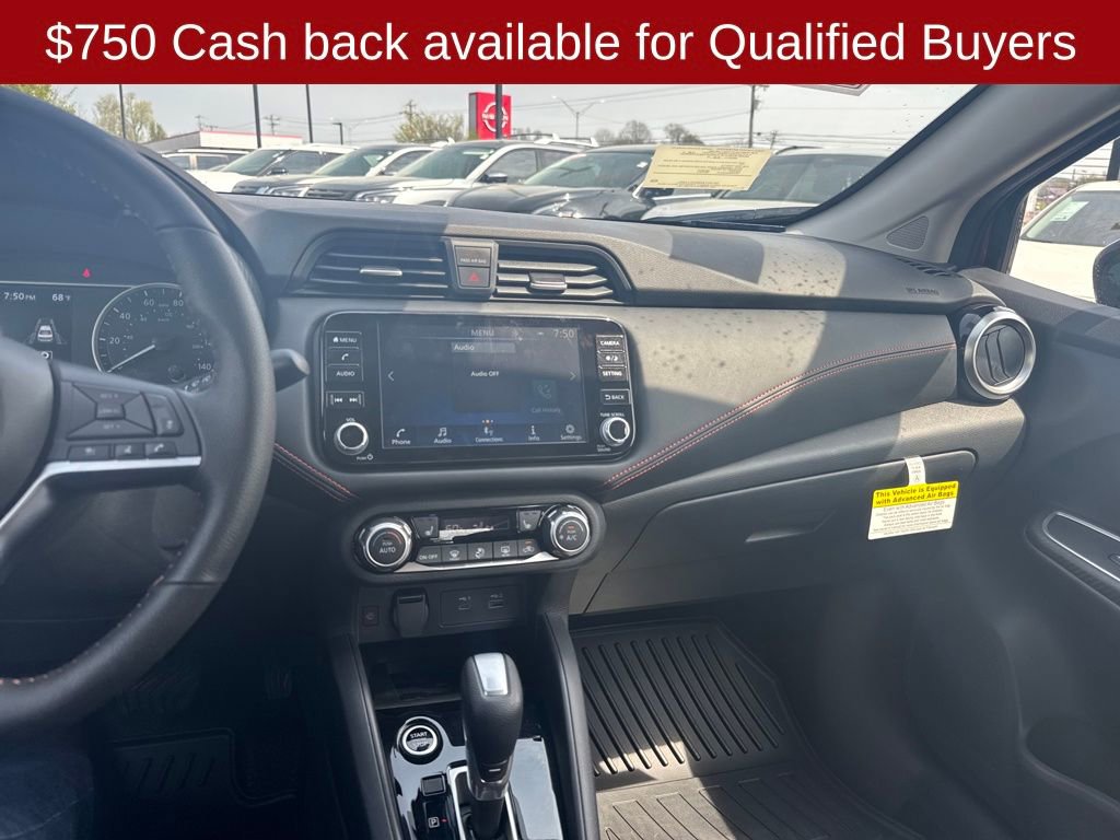 New 2025 Nissan Versa SR w/ Trunk Package FWD image 16